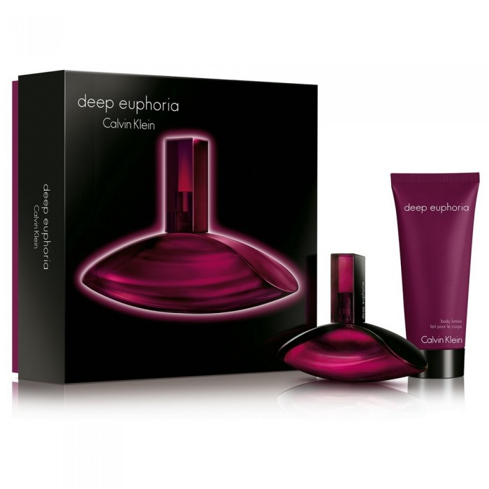 Calvin Klein Deep Euphoria - Set Eau de Parfum + Loțiune de corp pentru femei + BL 50 ml + 100 ml. Parfumuri